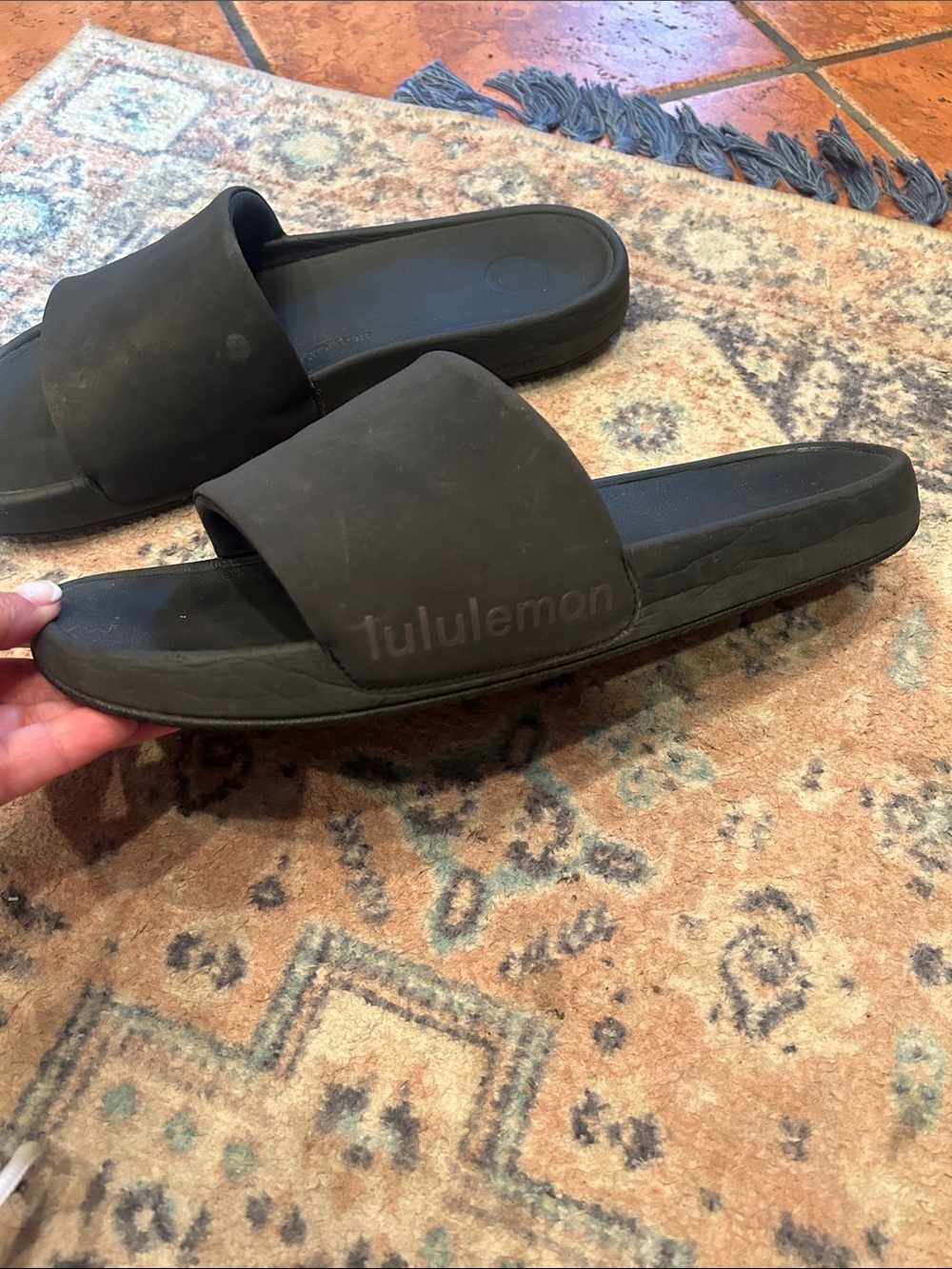 lululemon athletica Restfeel Slide Sandals - Black - Picture 2 of 12